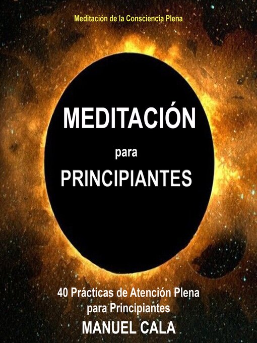 Title details for Meditación para principiantes by Manuel Cala - Available